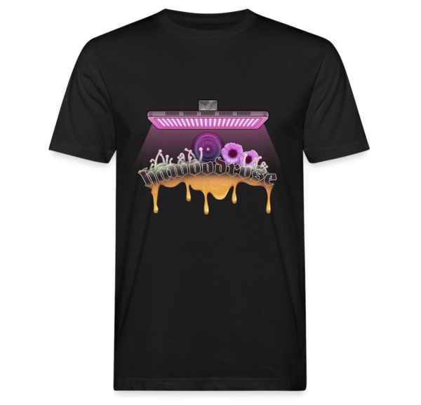 tee-shirt noir avec logo Hawoodrose couleur