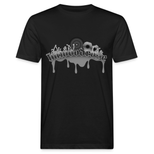 tee-shirt noir avec logo hawoodrose noir et blanc