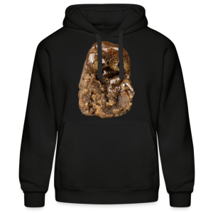 sweat noir à capuche avec imprimé ghost hash