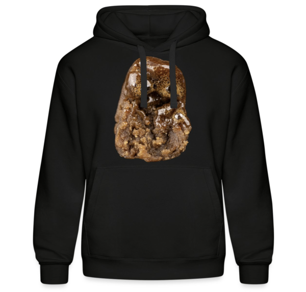 sweat noir à capuche avec imprimé ghost hash